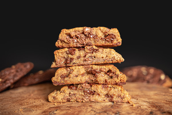 Photographie d'un cookie de boulangerie à Rouen